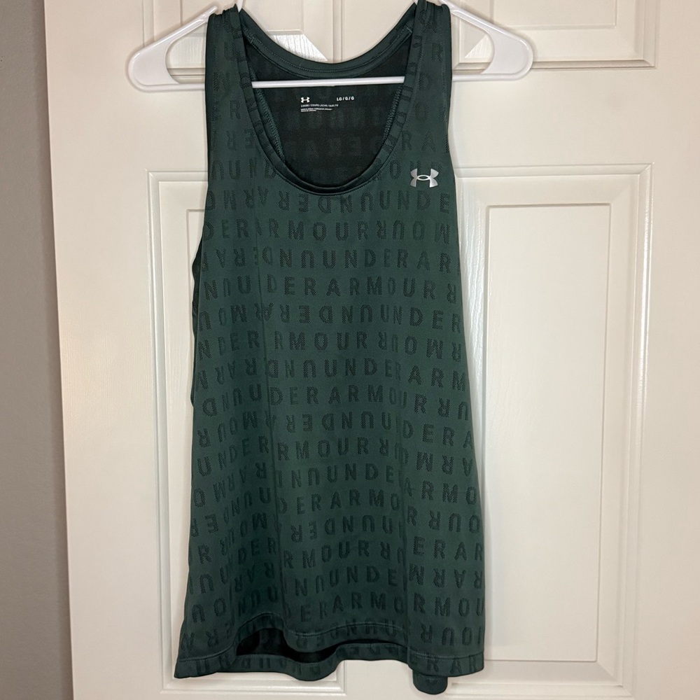Under Armour Green Workout Tank Top